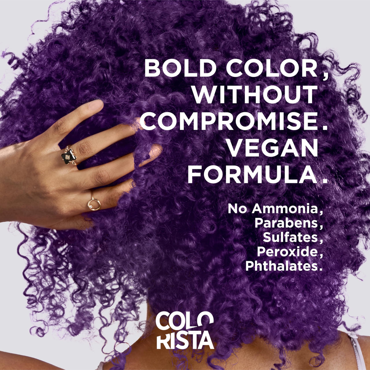 L'Oreal Paris Colorista teal styled hair in lifestyle shot showing wearable color