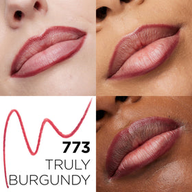 L'Oreal Paris close-up of pencil tip showing creamy texture for smooth precise application