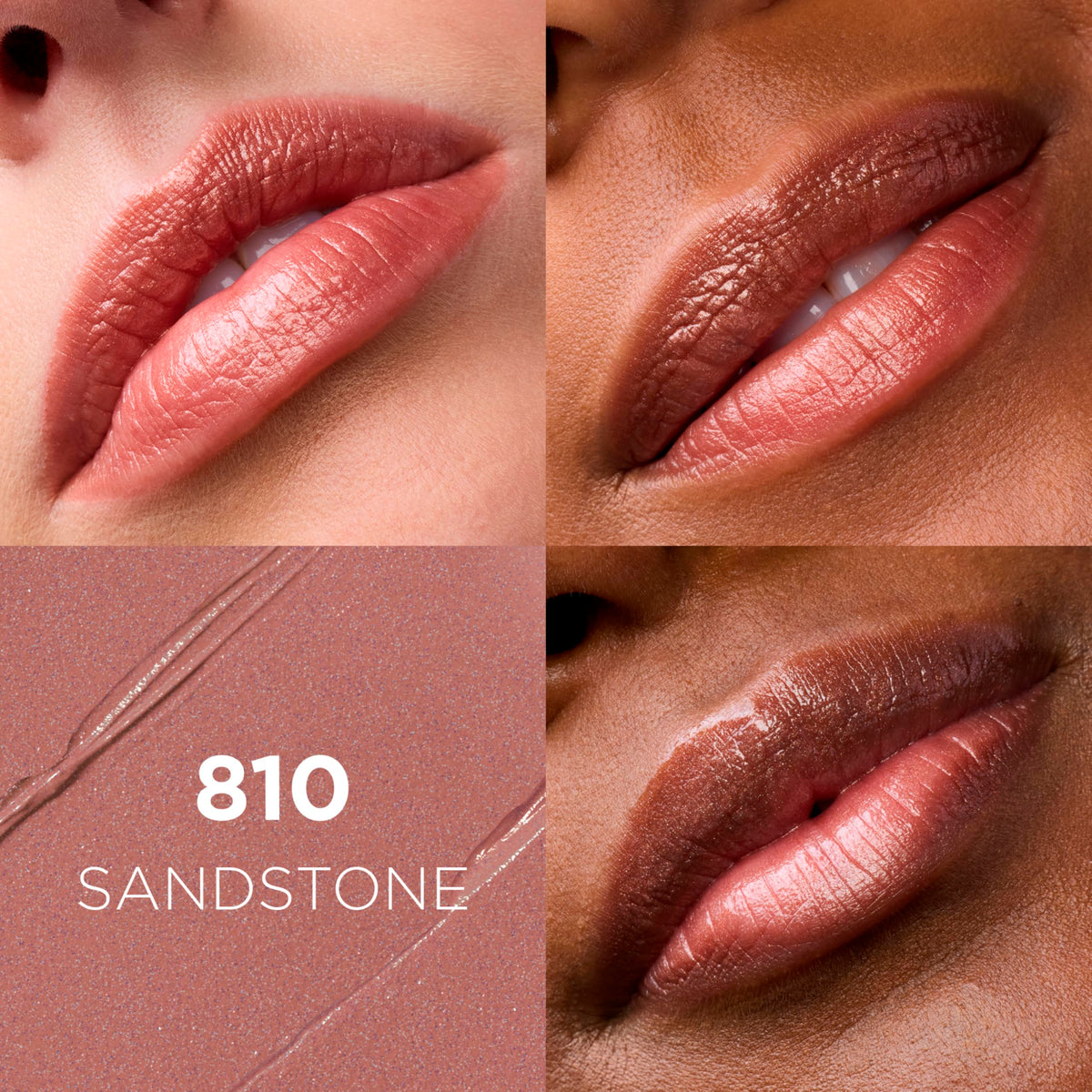 L'Oreal Paris Colour Riche open bullet revealing creamy Sandstone shade