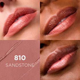 L'Oreal Paris Colour Riche open bullet revealing creamy Sandstone shade