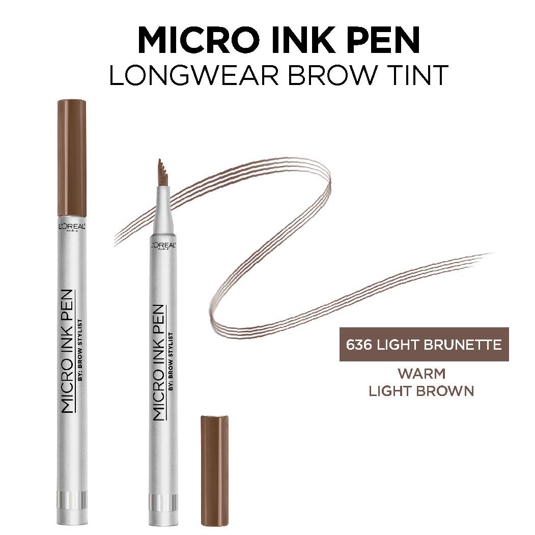 L'Oreal Paris comb tip close-up highlighting precision for hair-like strokes