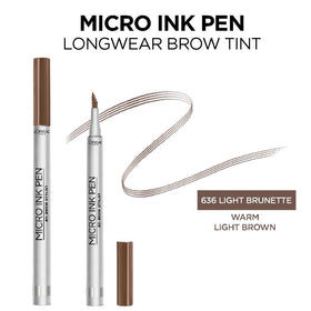 L'Oreal Paris comb tip close-up highlighting precision for hair-like strokes