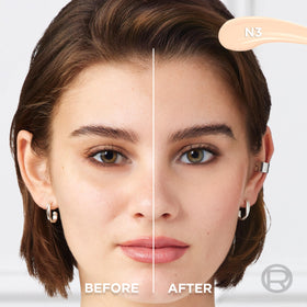 L'Oreal Paris flat-tip applicator close-up for precise application