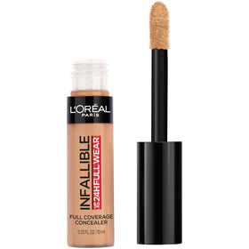 L'Oreal Paris concealer front tube showing shade name and packaging, clear product identity