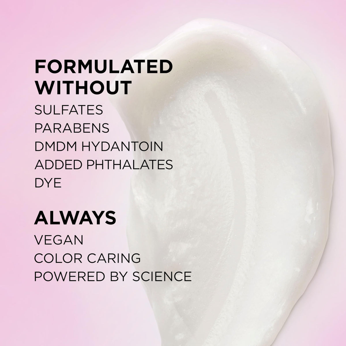 L'Oreal Paris 6.8 fl oz conditioner beside a measuring cup showing actual size
