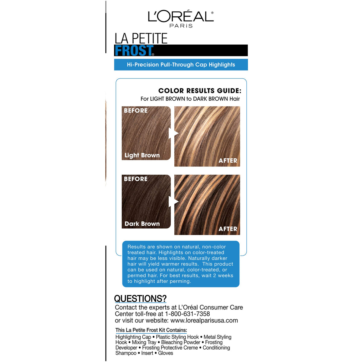 L'Oreal Paris conditioning shampoo and cream for soft, shiny finish