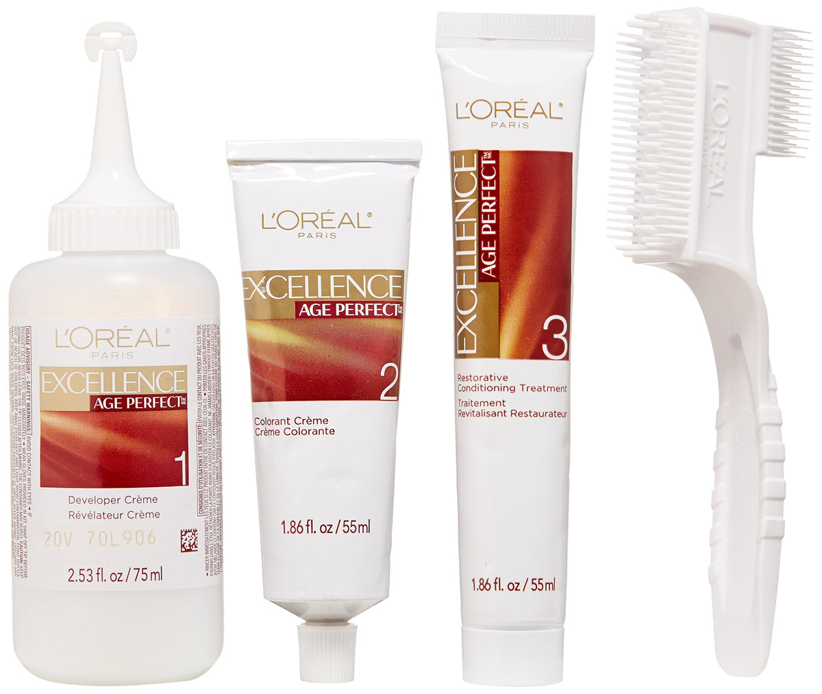 L'Oreal Paris cream texture close-up demonstrating smooth application and enriched formula