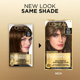 L'Oreal Paris developer crème tube detail demonstrating activation for even pigment deposit