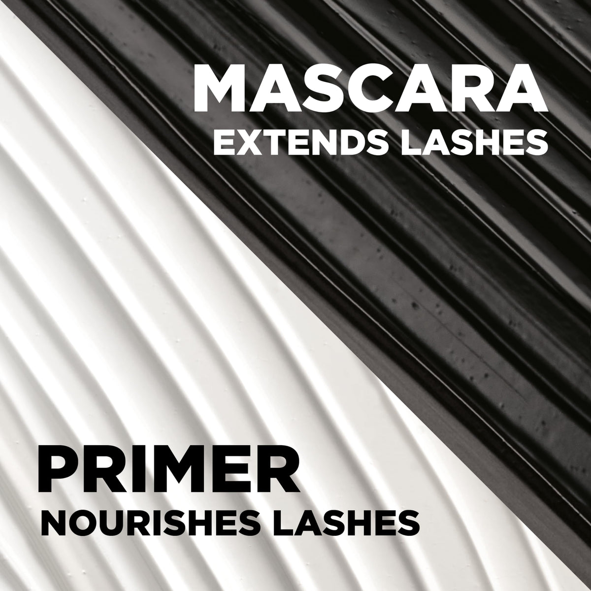 L'Oreal Paris mascara held in hand for scale, showing compact travel-friendly size