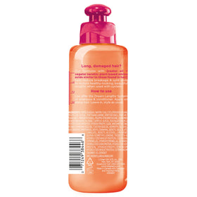 L'Oreal Paris long hair styled after use to show smoother, less tangled results