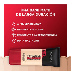 L'Oreal Paris foundation dropper texture closeup demonstrating blendable lightweight formula