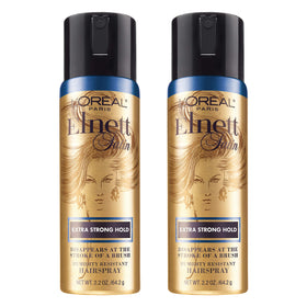 L'Oreal Paris front packaging shows travel-size control and brand trust