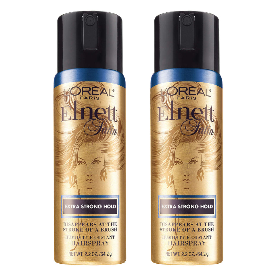L'Oreal Paris front packaging shows travel-size control and brand trust