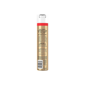 L'Oreal Paris Elnett placed on bathroom shelf with other styling products