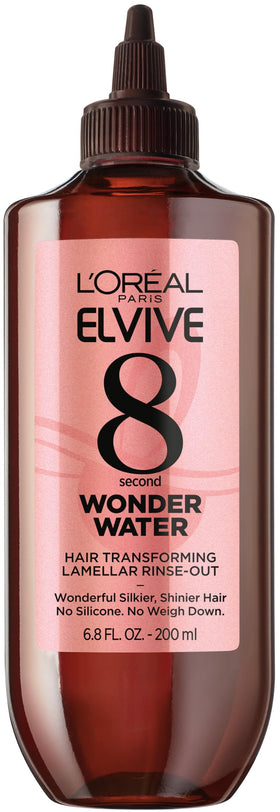 L'Oreal Paris bottle front view showing label and volume for clear product choice
