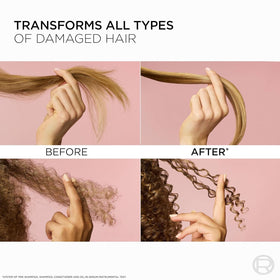 L'Oreal Paris shiny smooth hair ends after using serum for reflective gloss