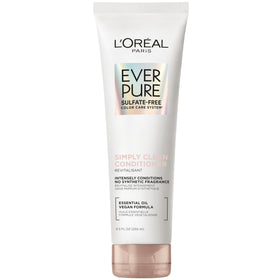 L'Oreal Paris EverPure front packaging showing label and size, highlights color-safe benefit