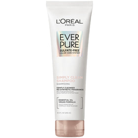 L'Oreal Paris EverPure front bottle showing clean packaging and benefit