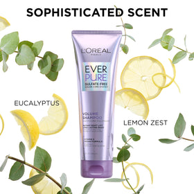 L'Oreal Paris EverPure rich lather in hand for gentle, foamy cleansing