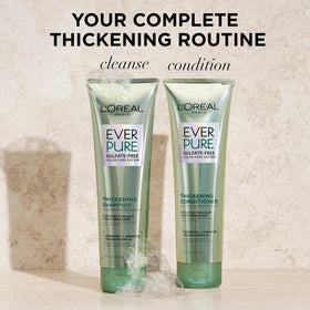 L'Oreal Paris in-shower use showing cleansing action and body benefit