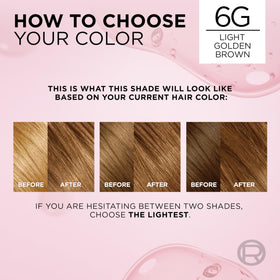 L'Oreal Paris application in hand demonstrating easy handling and precise placement