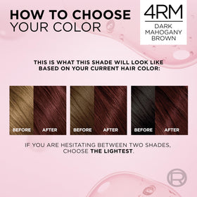Close-up of L'Oreal Paris label and instructions highlighting included guidance for safe use