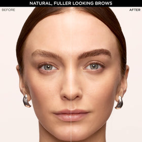 L'Oreal Paris ink stroke detail showing fine pigmentation for natural brow texture