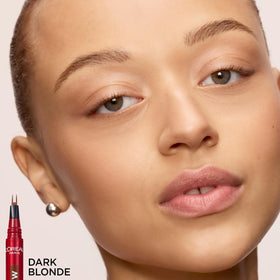 L'Oreal Paris faux brow applied on model for natural everyday look