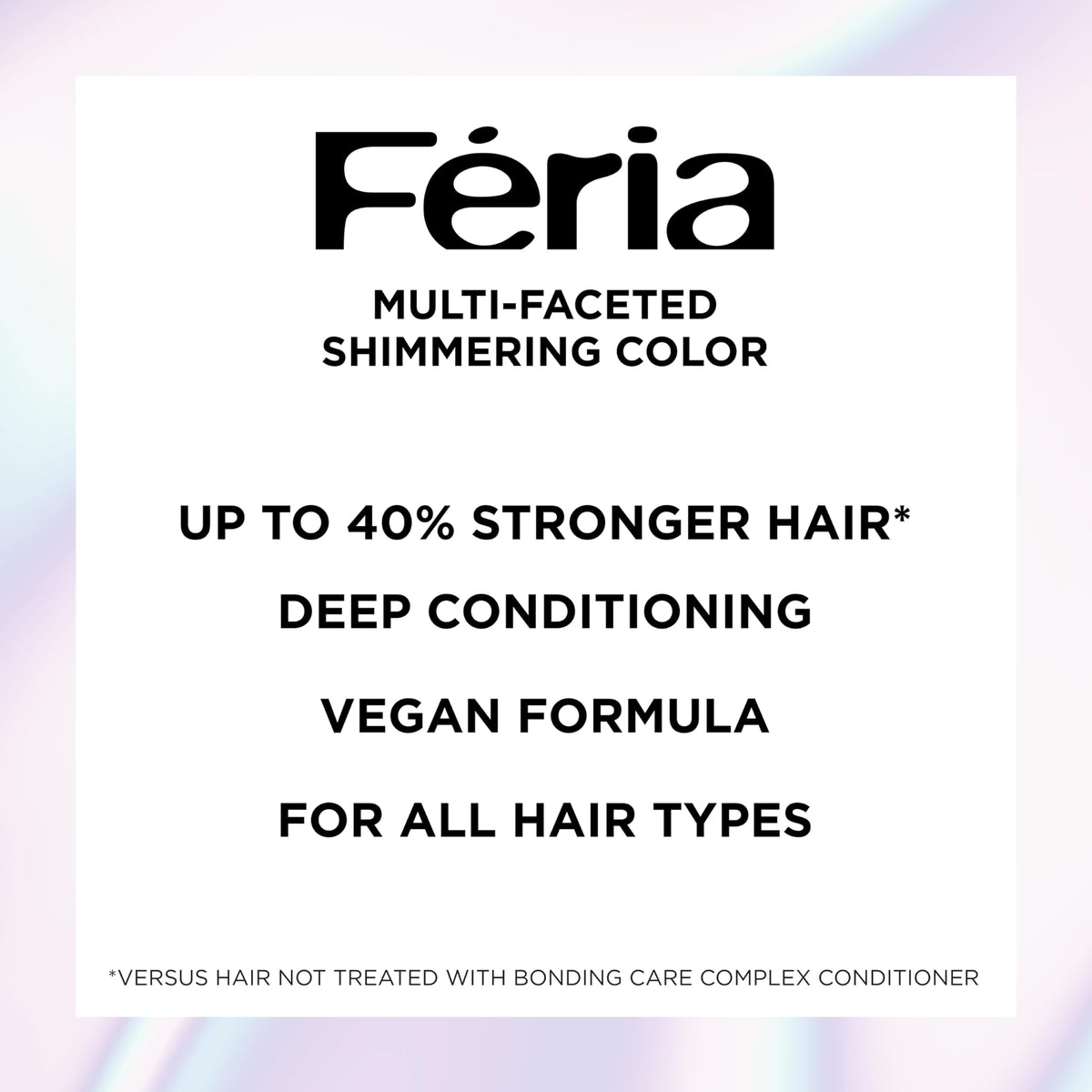 L'Oreal Paris Feria hair color swatch demonstrating deep bronzed brown