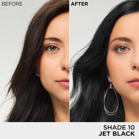 L'Oréal Paris Feria mixing and gloves setup illustrating easy at-home application control