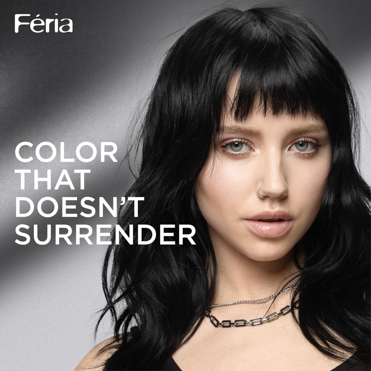 L'Oréal Paris Feria color cream close-up showing smooth texture for even pigment delivery