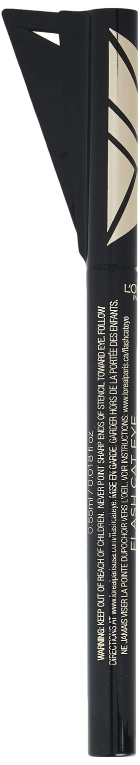 L'Oreal Paris removable stencil displayed to guide winged liner