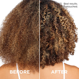 L'Oreal Paris before and after frizz control visible results