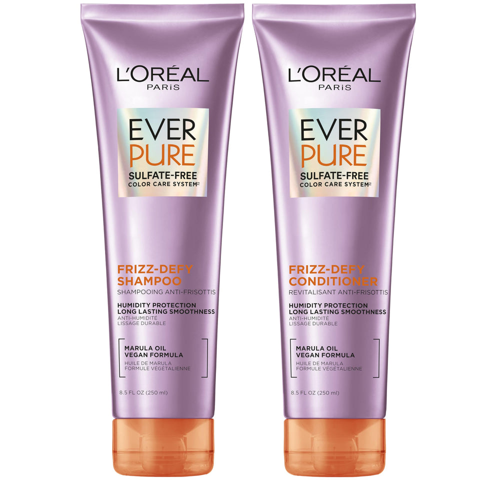 L'Oreal Paris front packaging showing set and benefits