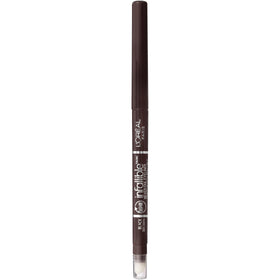 L'Oreal Paris front packaging showing black brown shade and benefits