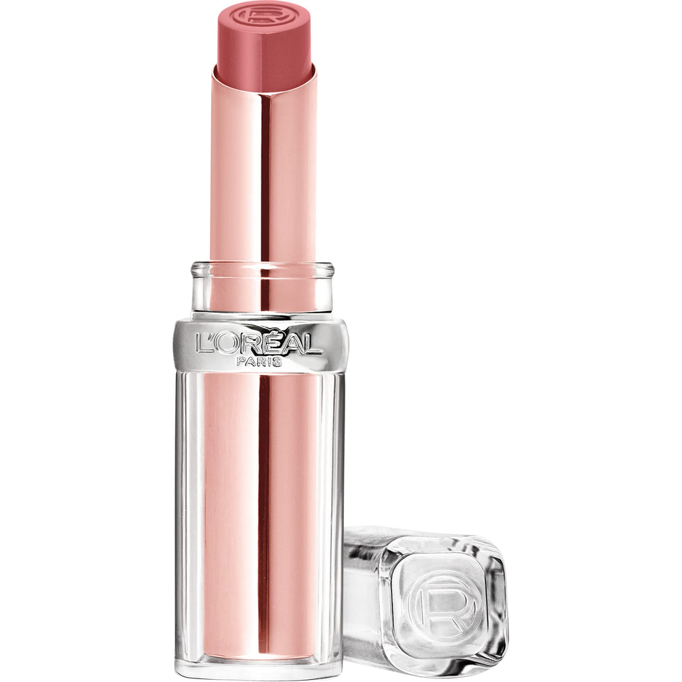 L'Oreal Paris front packaging showing Nude Heaven shade and hydrating balm benefits