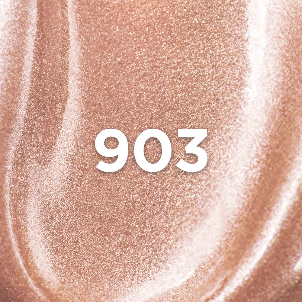 L'Oreal Paris swatch on forearm blended to show natural glow and coverage