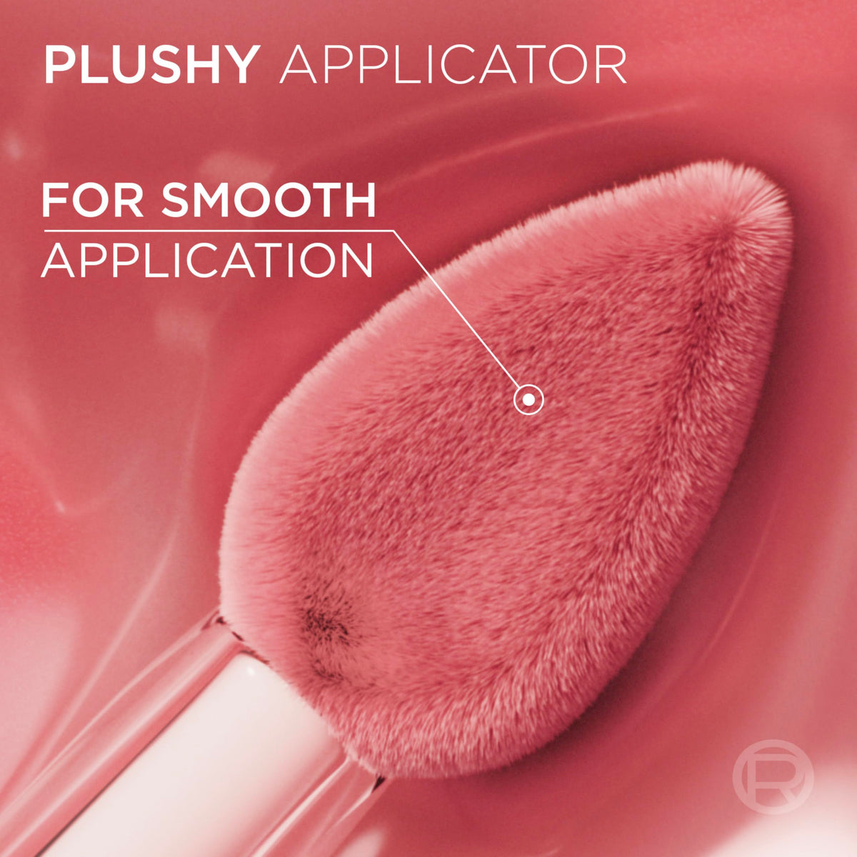 L'Oreal Paris tint shown next to ingredient card highlighting hyaluronic acid inclusion