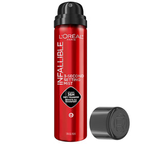 L'Oreal Paris front packaging showing product and size benefit long wear