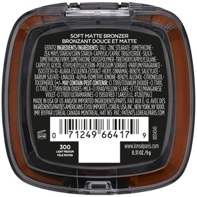L'Oreal Paris bronzer in summer lifestyle setting offering longwear confidence
