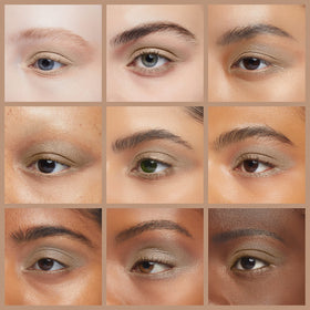 L'Oreal Paris shadow being applied on eyelid demonstrating easy, even application