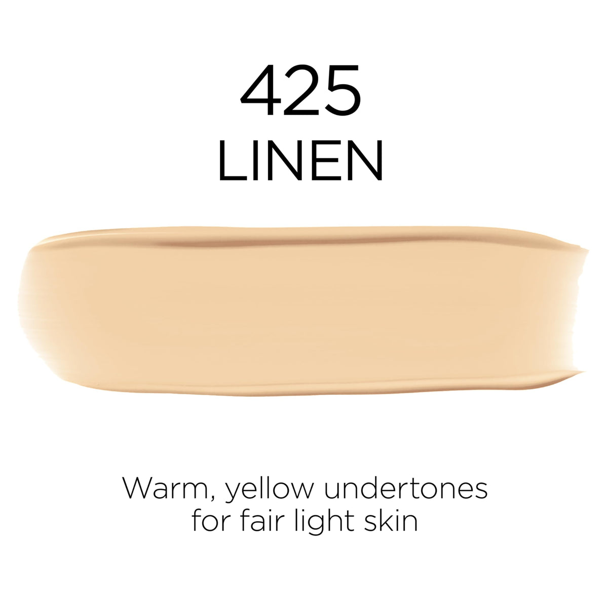 L'Oreal Paris foundation poured to show lightweight fluidity and even spread