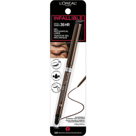 L'Oreal Paris close-up of retractable pencil tip for precise lining benefit control