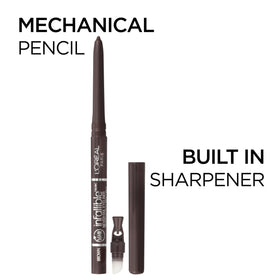 L'Oreal Paris pencil tip close-up for precise lining