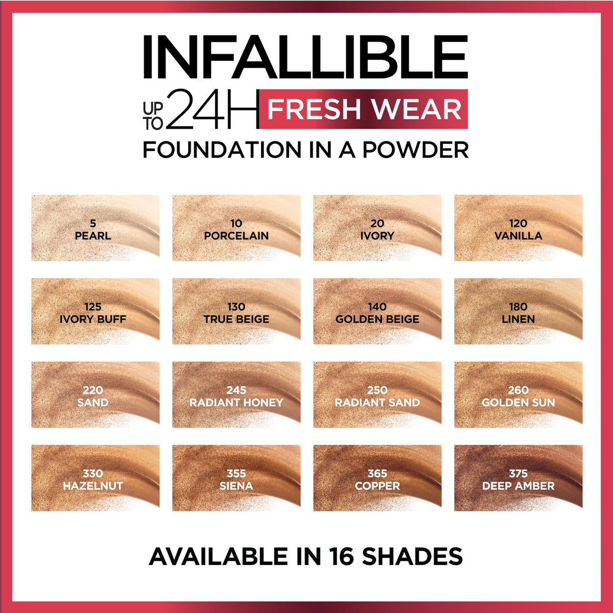 L'Oreal Paris product label close-up showing shade name and ingredient clarity