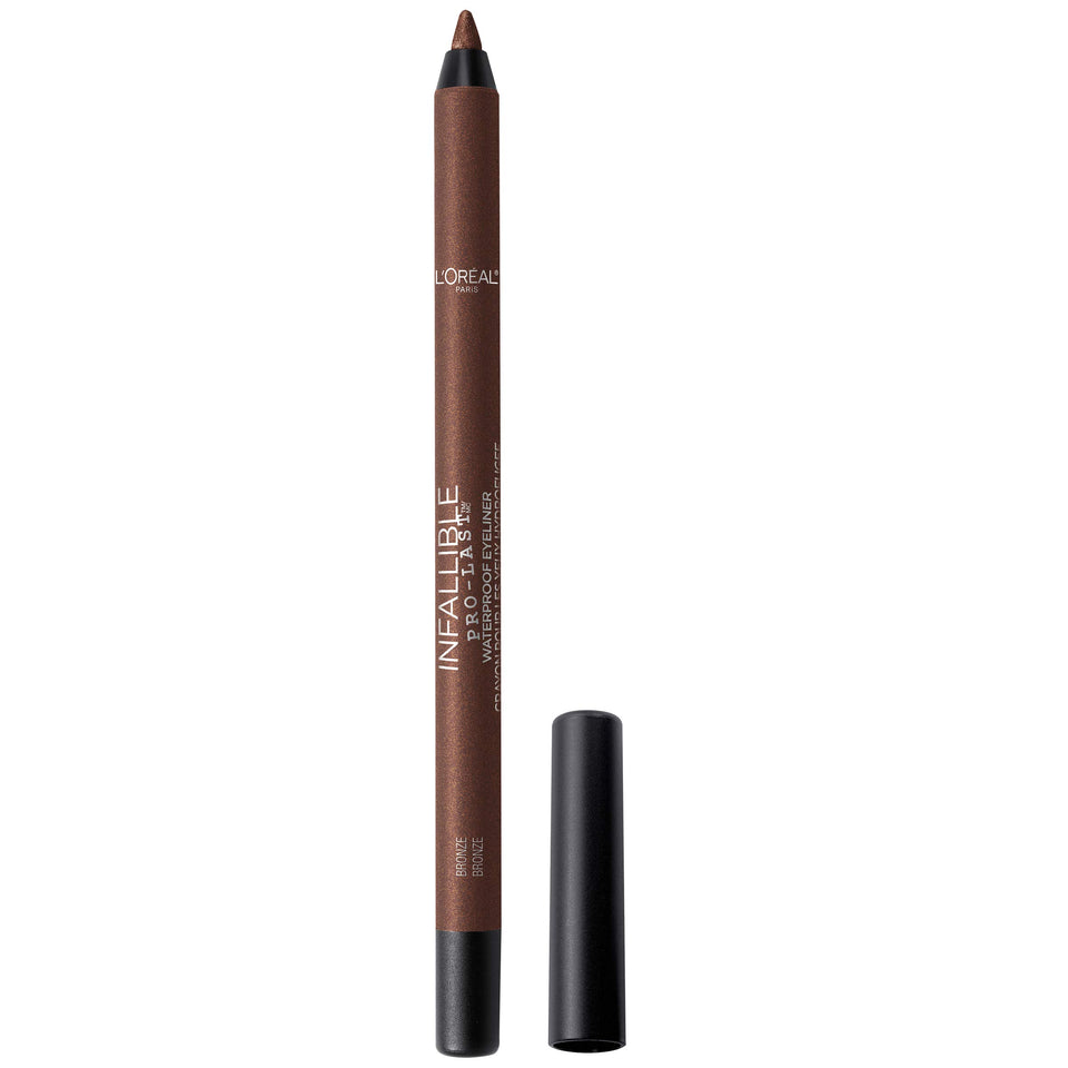 L'Oreal Paris pencil front packaging showing product and shade benefits
