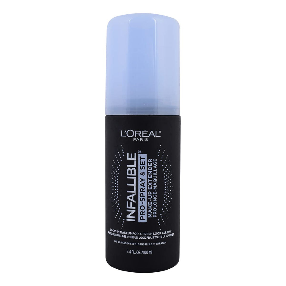 L'Oreal Paris front bottle showing label and packaging benefit longwear