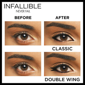 L'Oreal Paris smudger in use to blend smoky look