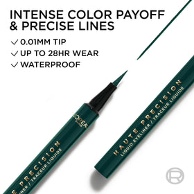 L'Oreal Paris ink texture swatched to show smooth, vivid payoff