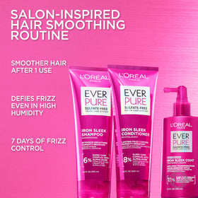 L'Oreal Paris conditioner in use during shower for humidity-resistant benefit